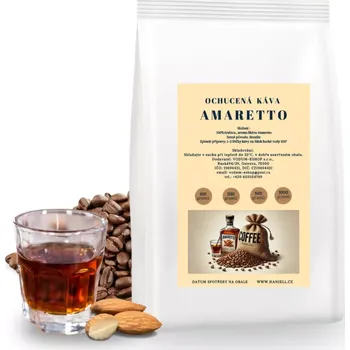 Káva Káva Amaretto arabica zrnková 100 g