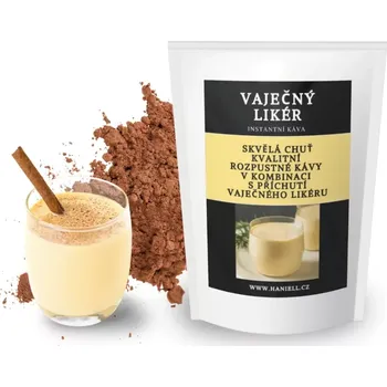 Káva Rozpustná káva Vaječný likér – krémová chuť se špetkou vanilky 25 g