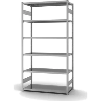 Dílenský regál Policový regál hofe, základní pole, 6 úrovní, zatížení pole 190 kg, 1360 x 635 x 2500 mm