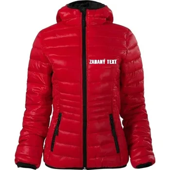 ZIMNÍ BUNDA EVEREST DÁMSKÁ ČERVENÁ (VÁŠ TEXT)