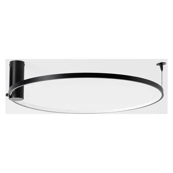 Kruhové stropní LED svítidlo HORIK 60 cm černé