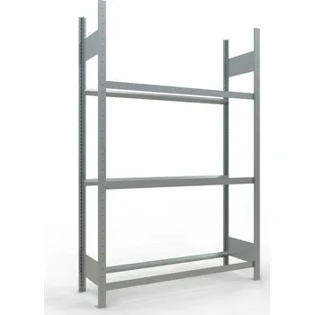 Uskladnění pneumatiky Regál na pneumatiky SCHULTE, základní pole, 3 úrovně, police 1300 mm, 1360 x 436 x 2000 mm