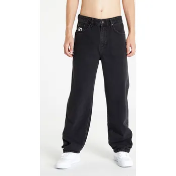 Pánské džíny Džíny Karl Kani Small Signature Baggy Five Pocket Denim Vintage Black W36