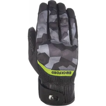Moto oblečení Rukavice BYRON, OXFORD (šedá/camo) L