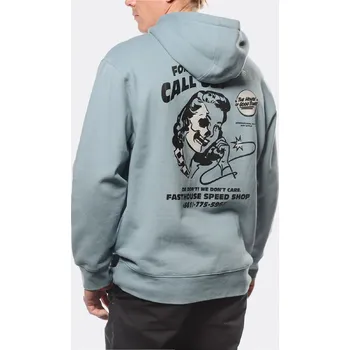 Fasthouse Call Us Hooded Pullover Slate Velikost: XL