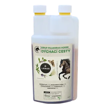 Sirup Pulmoran pro koně 1l Leros