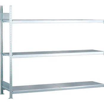 Dílenský regál Regál s ocelovými policemi SCHULTE, nástavné pole, 3 úrovně, police 2000 mm, 2006 x 836 x 2000 mm