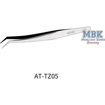 Péče o řasy a obočí DSPIAE DSP-AT-TZ05 Angled Tweezers (úhlová pinzeta)