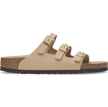 Dámské pantofle Nubukové pantofle Birkenstock Florida HEX béžová barva, 1029480 08X, EUR 39