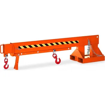 Paletový vozík Jeřábové rameno, výsuvné, nosnost 650 - 3000 kg, oranžové