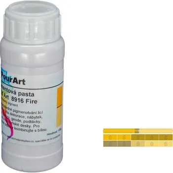 PourArt Pigmentová pasta Solid Art 8916 Fire 100g