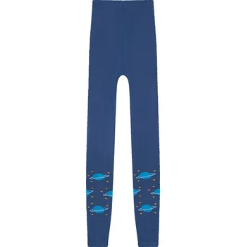 Chlapecké kamaše - Wolf & Wolfie P2518, modrá / vesmír Barva: Modrá, Velikost: 110-116