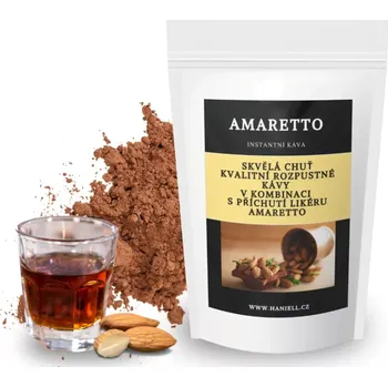 Káva Rozpustná káva Amaretto – mandlová něha s kapkou likéru 25 g
