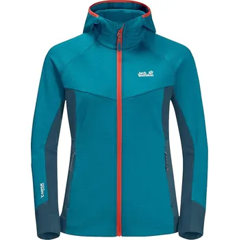 Dámská větrovka Fialová dámská fleecová bunda Jack Wolfskin Hydro Grid Fleece Jkt W 1709911-1395 Velikost: M