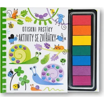 Otiskni prstíky - Aktivity se zvířátky - Wattová Fiona