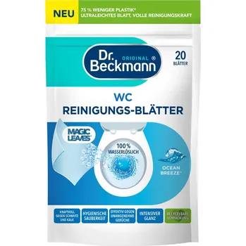 WC čistič Dr. Beckmann Magic Leaves Ocean Breeze WC čisticí listy