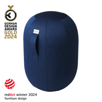 Sedací pytel Balanční stolička VLUV Kapsul Leiv L Royal Blue