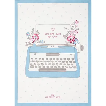 Utěrka GREEN GATE Bavlněná utěrka Elba White