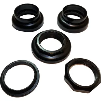 Hlavové složení Headset TEMPISH pro závitovou vidlici 1-1/8" | Neintegrovaný | BLACK