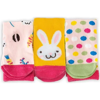 Pidilidi veselé ponožky FUNNY dívčí - 3pack, Pidilidi, PD0137-01, holka Velikost: 27-30