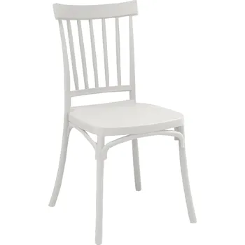 Stohovatelná židle, šedohnědá Taupe, SAZEN