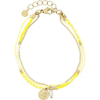 Náramek Mint15 Set náramků Summer Pastels Yelow