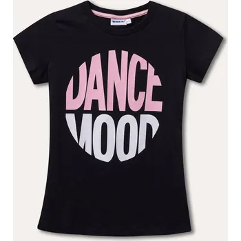 WINKIKI DÍVČÍ TRIČKO "DANCE MOOD" Barva: černá, Velikost: 152