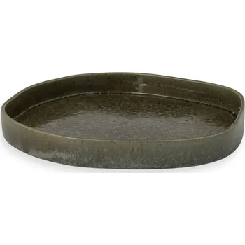 Storefactory Keramický tác Ekliden Green Ø 31 cm