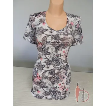 Dámská tunika Halenky a tuniky, Barva Šedá, Velikost L 42 , Materiál 96% Viskoza 4% Lycra