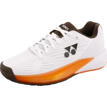 Dámská tenisová obuv Dámská tenisová obuv Yonex Eclipsion 5 Women White/Brown EUR 39,5