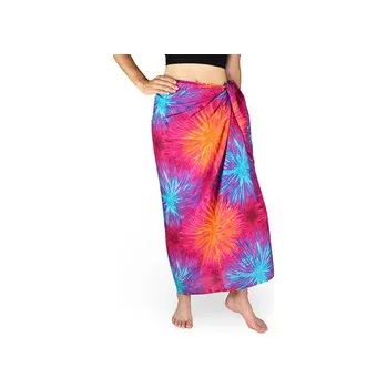 Šátek Sarong - Pareo REN, ohňostroj, růžový