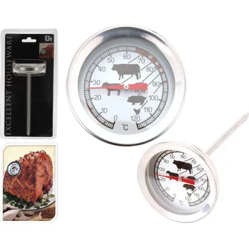 Kuchyňský teploměr Teploměr d 6cm vpich., 0°C+120°C, do masa