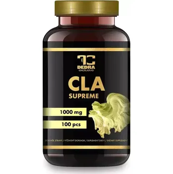 CLA 1000 mg konjugovaná kyselina linolová pro kontrolu hmotnosti & redukci tuku. 100 kapslí doplněk stravy