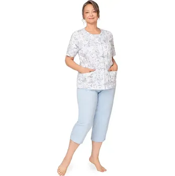 Pánské pyžamo 200 DÁMSKÝCH PYŽAM MARIA Modrá XL