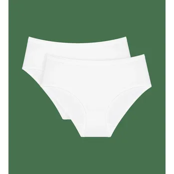 Dámská móda Sense Of Cotton Midi 2P - WHITE - TRIUMPH WHITE - TRIUMPH 40