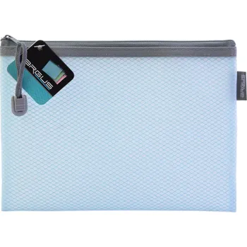 Obálka se zipem A4 Argus - modrá - 1656-0002