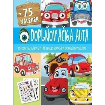 omalovánky Doplňovačka auta + 75 nálepek