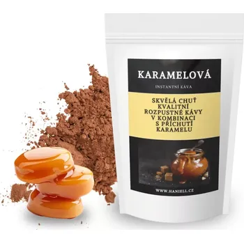 Káva Rozpustná káva Karamel – sladká, jemná a neodolatelně voňavá 25 g