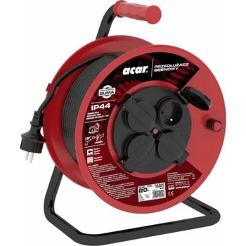 elektrický kabel PZ-4Z/STM H05RR-F 3G2.5 20M Zatahovací prodlužovací kabel