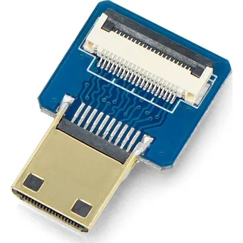 Redukce DIY miniHDMI adaptér - rovný - Waveshare 15027