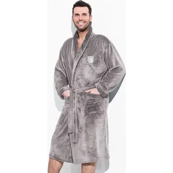 Dámský župan PÁNSKÝ ŽUPAN BORIS 3XL šedá 3xl