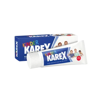 zubní pasta KAREX dětská zubní pasta od narození, bez fluoridu 50 ml