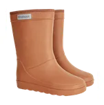 EN-FANT dětské termo holínky Leather Brown 26 EU