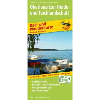 Oberlausitzer Heide- und Teichlandschaft 1 : 50.000