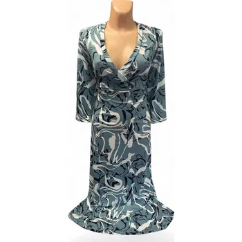 Dámské šaty Šaty s delším rukávem Tonika, Barva Jako na obrázku, Velikost XXXL 54, Materiál 98% Polyester 2% Lycra