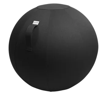 Obývací pokoj Sedací míč VLUV Bol Leiv 70-75 cm Black