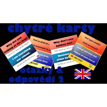 Slovník Chytré karty - Angličtina otázky a odpovědi 2