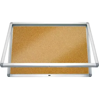 Vitrína Rocada 3681V17EX, venkovní, výklopné polykarbonátové dveře, korkový povrch, 4xA4