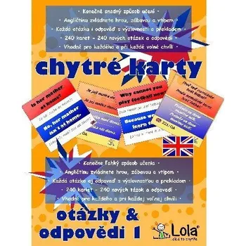 Slovník Chytré karty - Angličtina otázky a odpovědi 1
