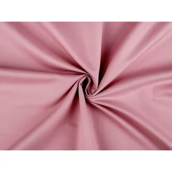 Bavlněný satén hladký šíře 220 cm METRÁŽ - 5 (retro pink) starorůžová